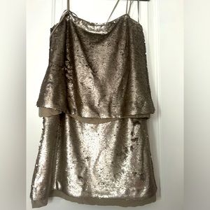 Banana Republic GunMetal Gray Dress